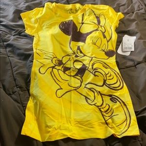 Disney Minnie Mouse yellow tee